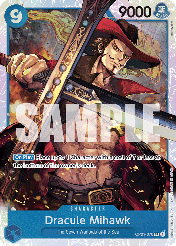 Dracule Mihawk (OP01-070) (Reprint)
